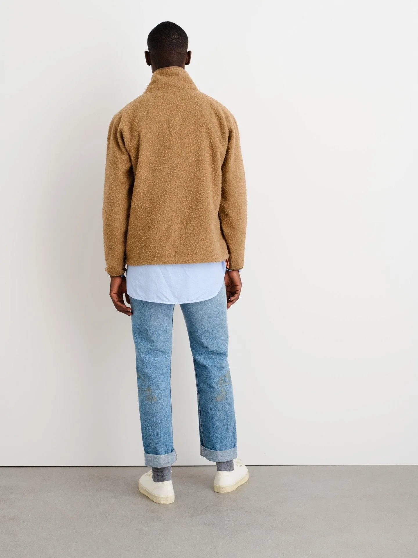 Alex Mill - Brushed Casentino Wool Popover - Camel
