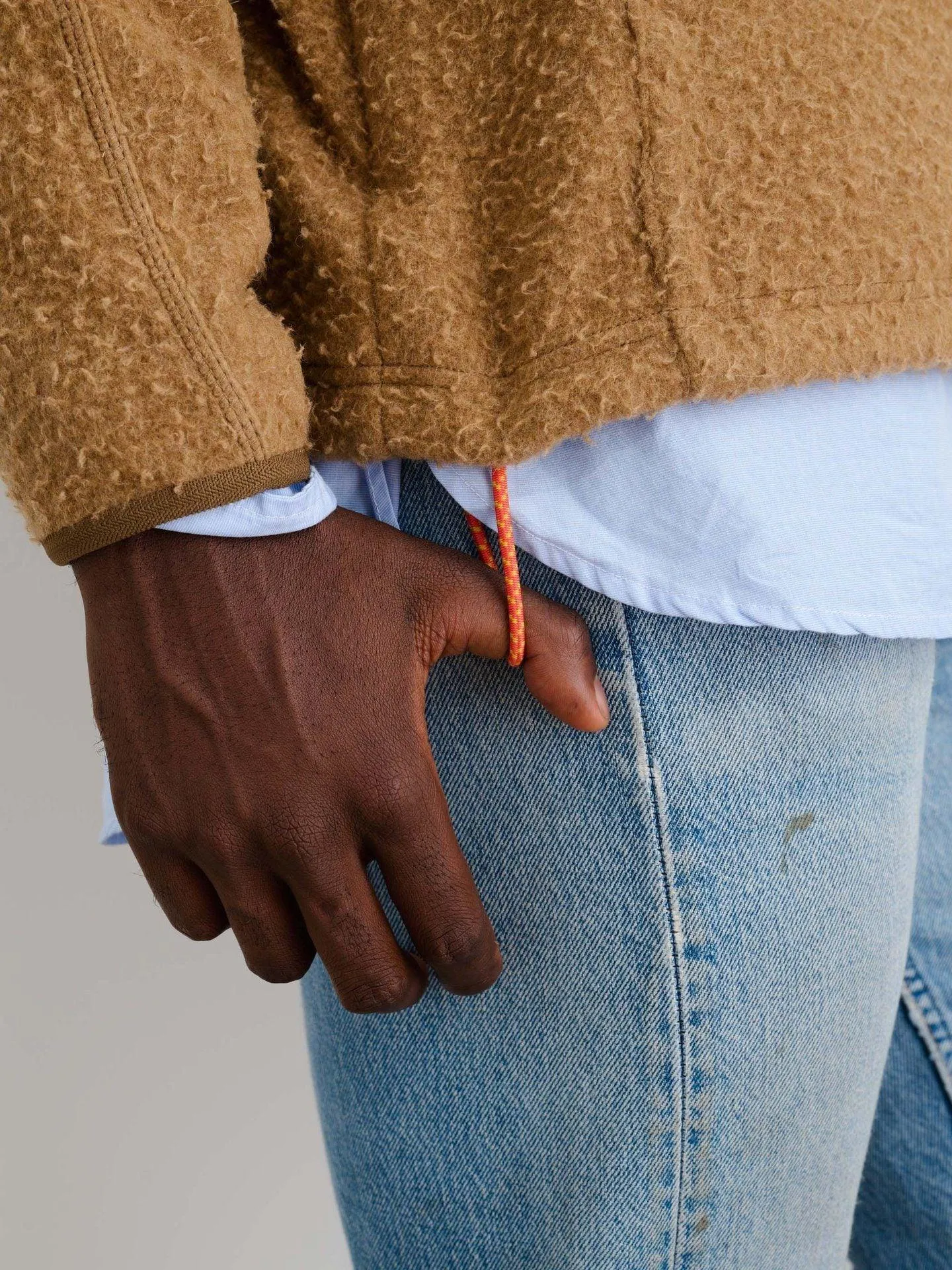 Alex Mill - Brushed Casentino Wool Popover - Camel