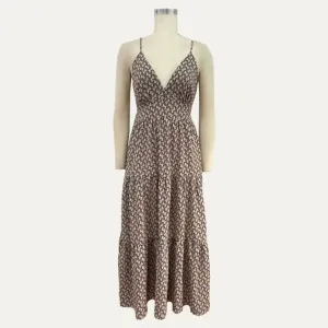 Back Tie Maxi Dress