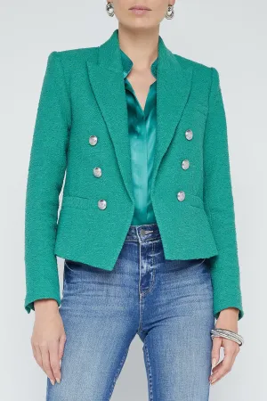 Brooke Double Breasted Crop Blazer