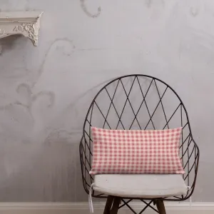 Check Throw Pillow