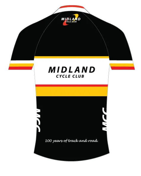 Custom MTB Jersey Short Sleeve - Midland CC