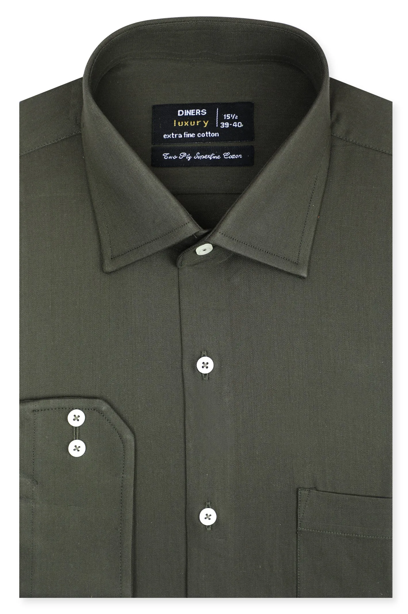 Dark Brown Formal Shirt