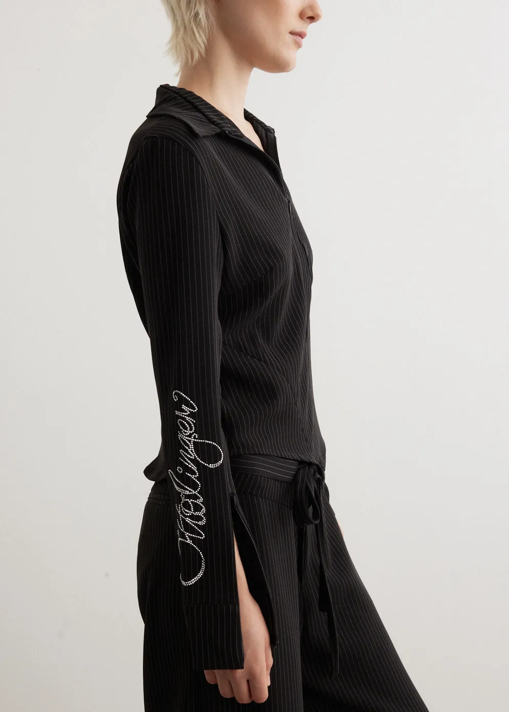 Fitted Zip Shirt
