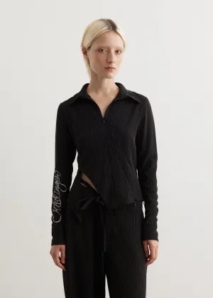 Fitted Zip Shirt