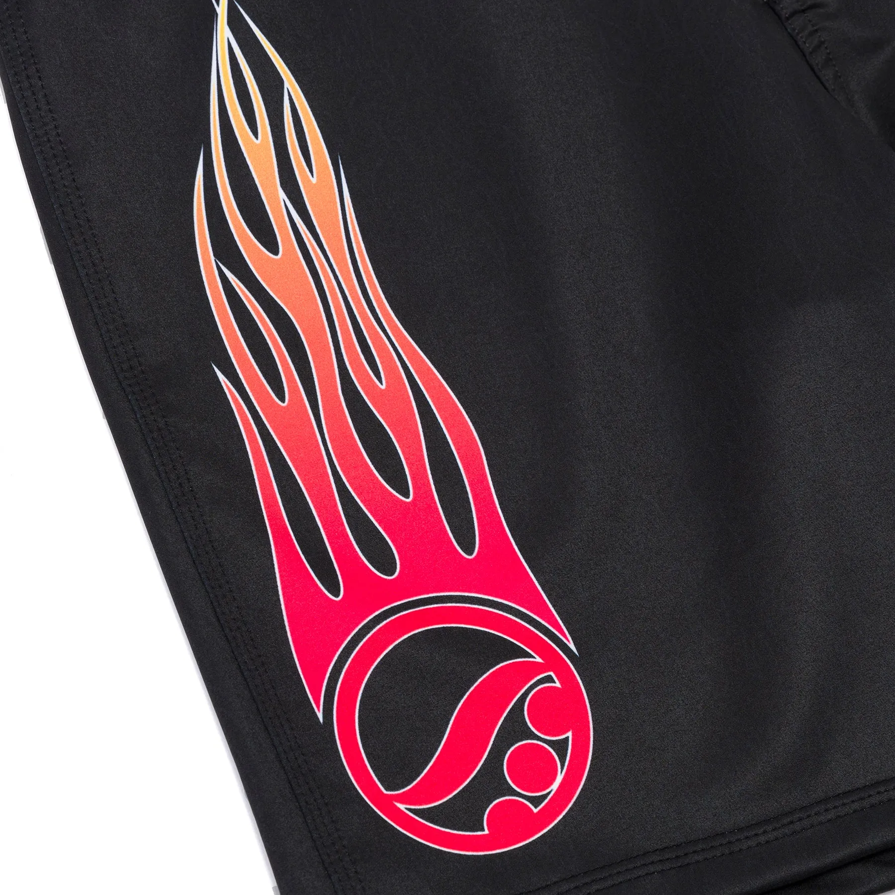 Flames Fitted Shorts