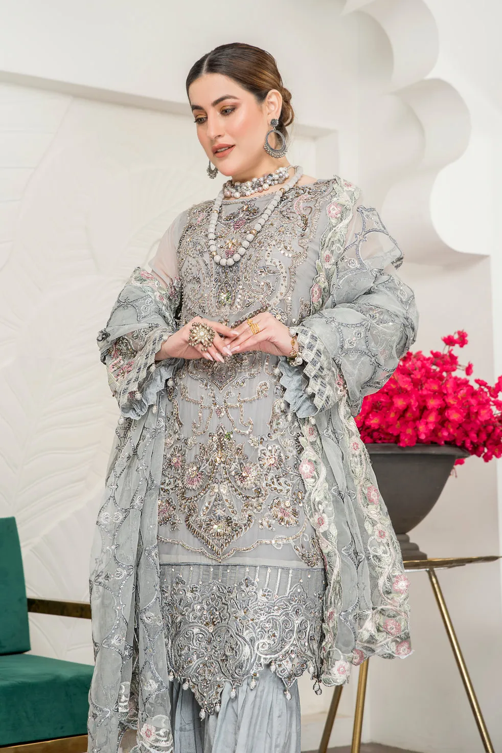 Formal Ready to Wear 3 Pcs Collection by ALeezay 09