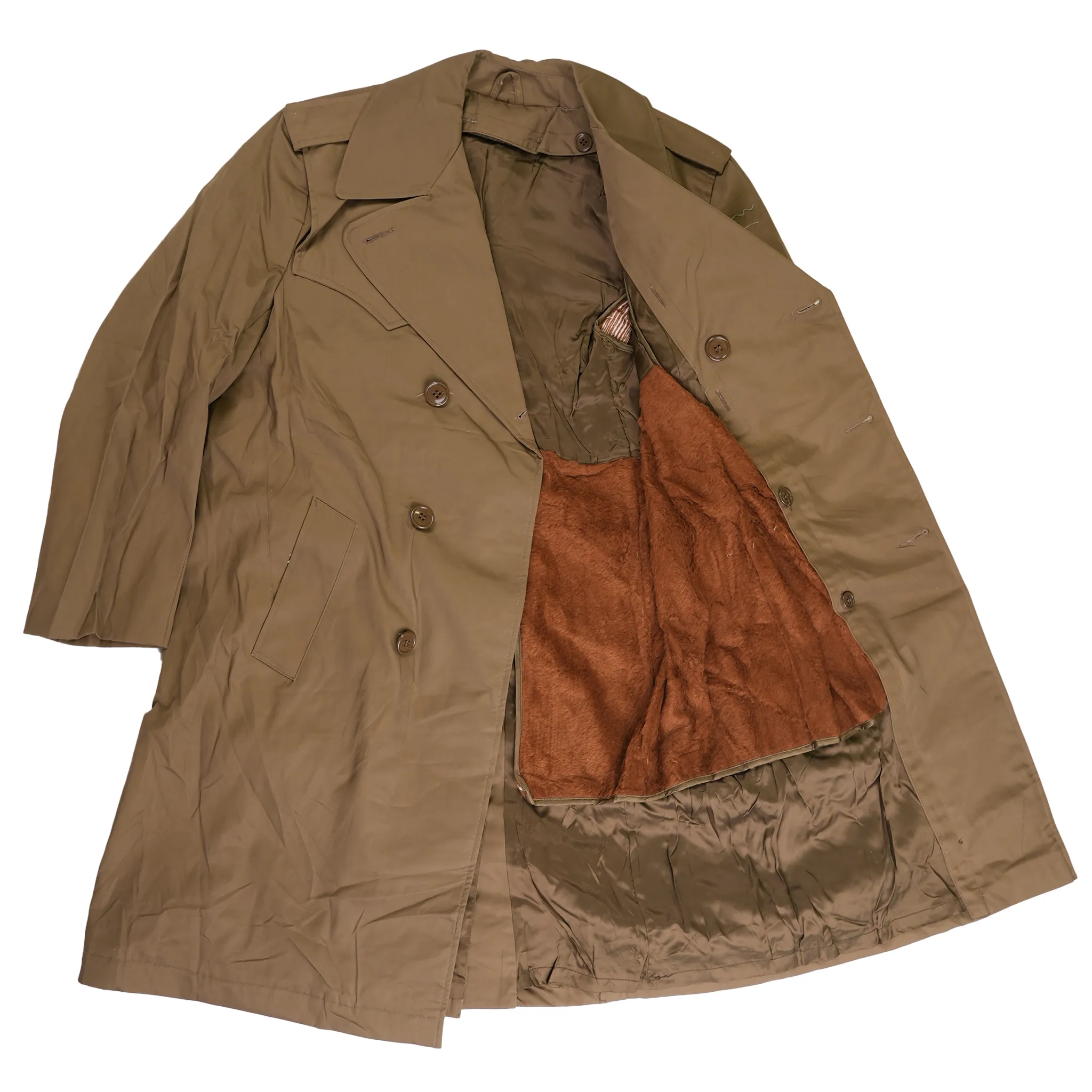 Issued Italian Khaki Trenchcoat w/Liner