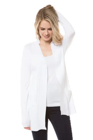 Ivory Long Cardigan