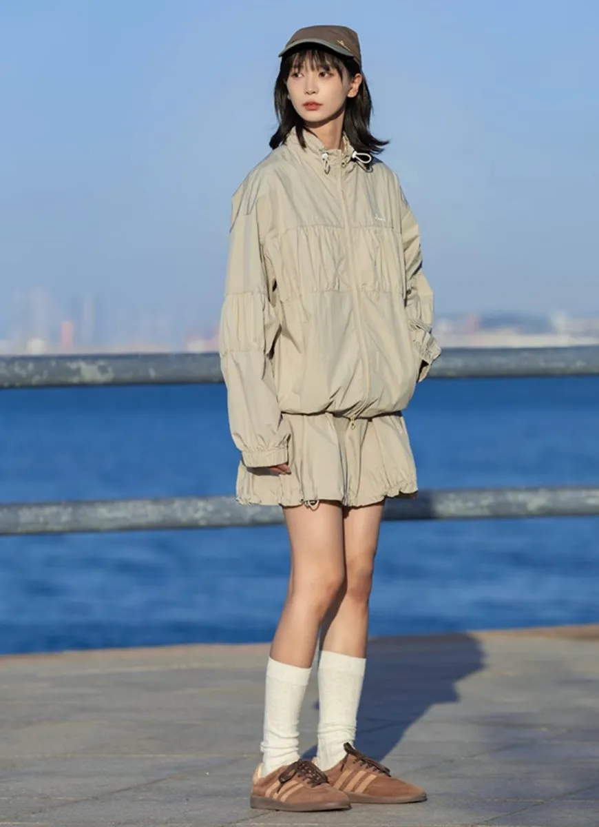 lightweight breathable windbreaker   N3856