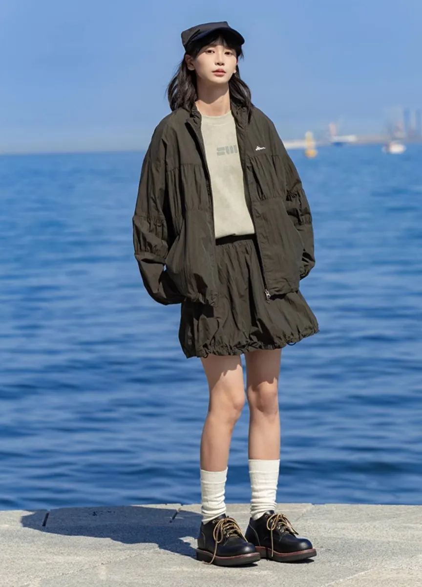 lightweight breathable windbreaker   N3856
