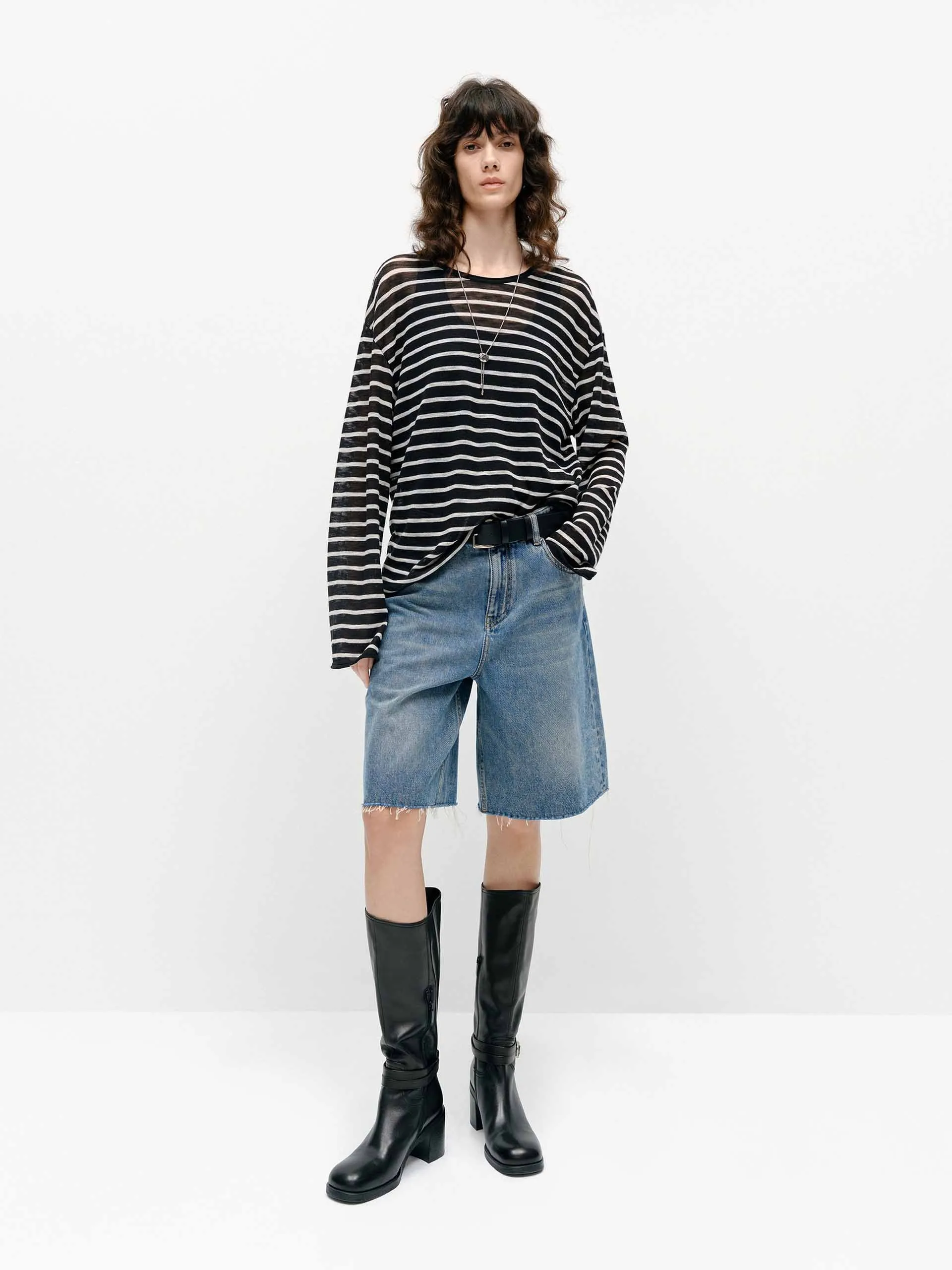 Lightweight Striped Top