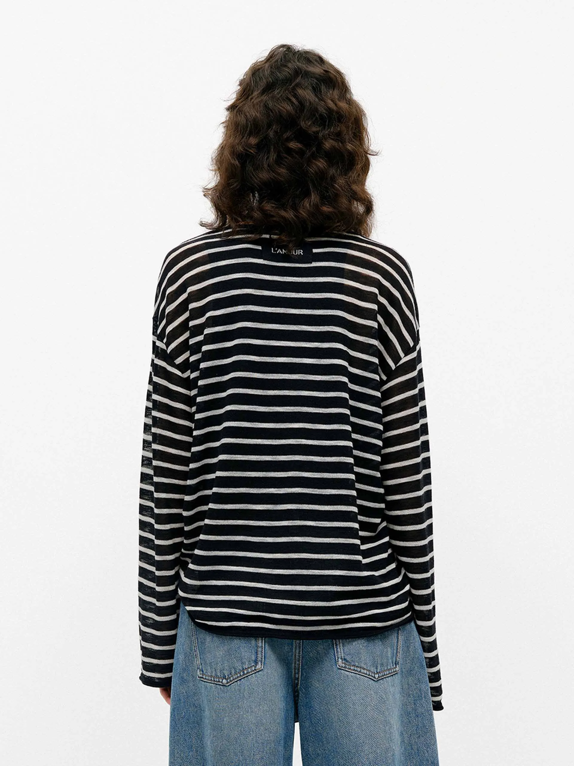 Lightweight Striped Top
