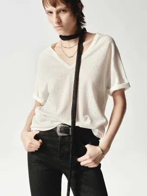 Lightweight V-neck Top
