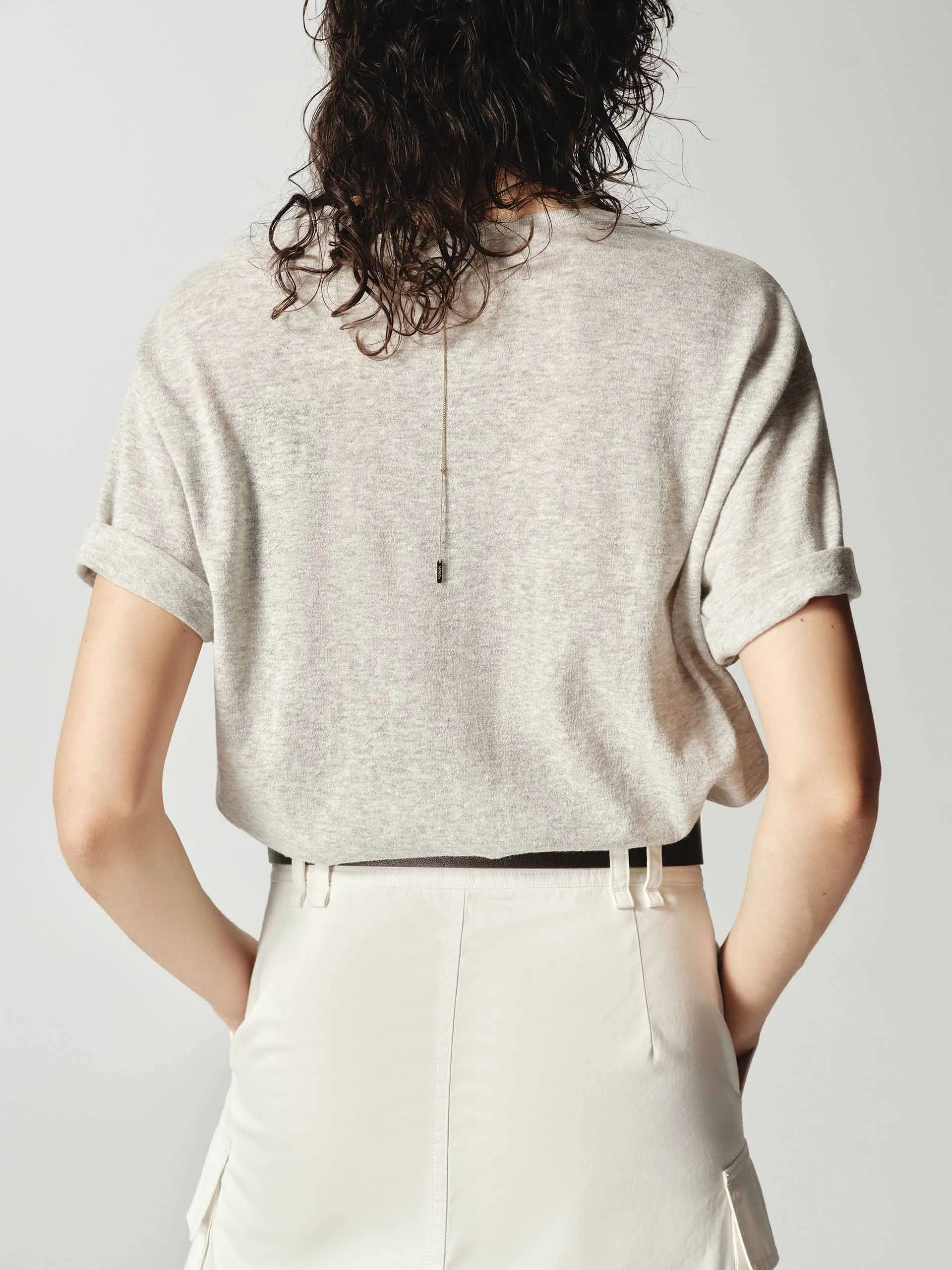 Lightweight V-neck Top