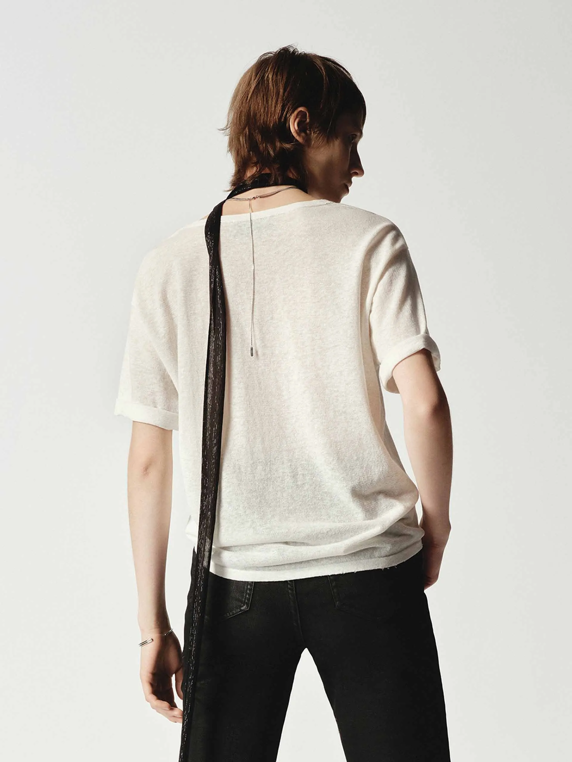 Lightweight V-neck Top