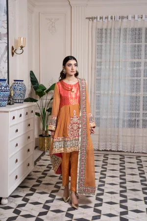 Luxury Chiffon Ready to Wear 3 Pcs Collection by Gulwarun