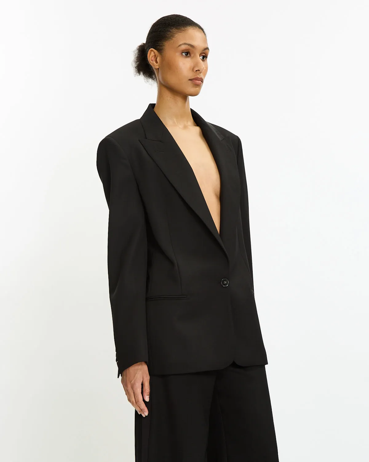 Oversized Single Breasted Blazer