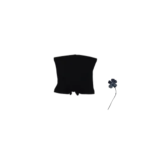 The Short - Black Ribbed