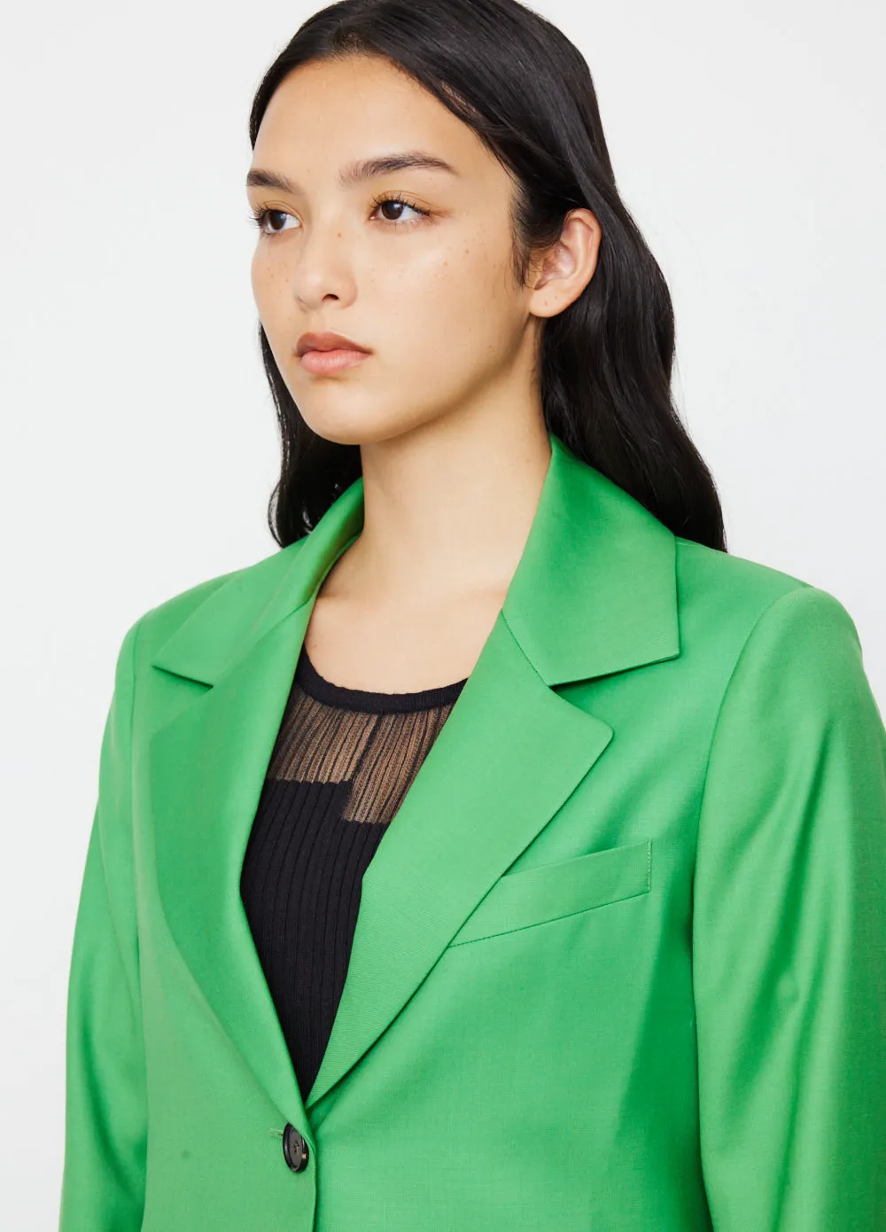 Womens Boxy Blazer