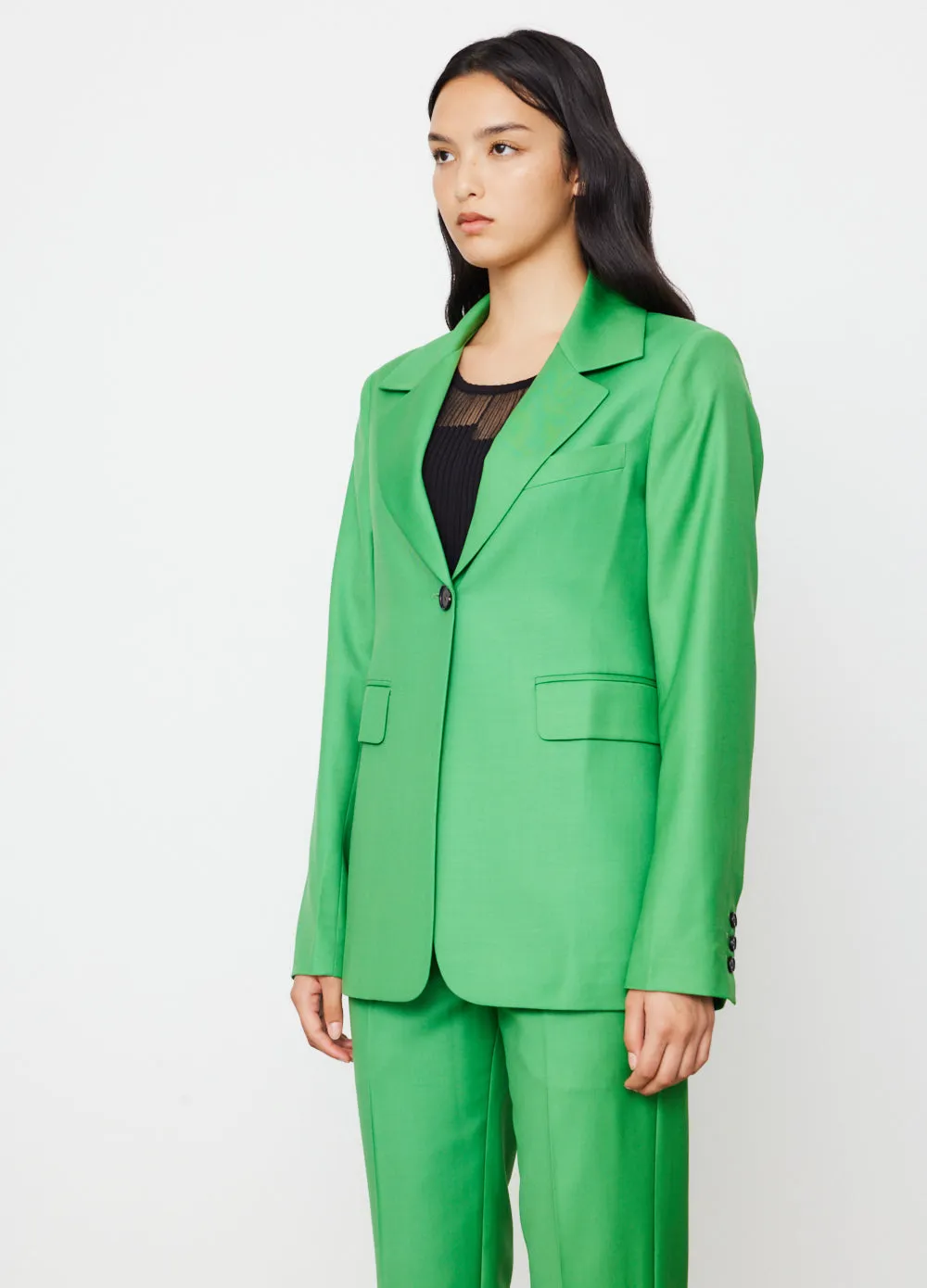 Womens Boxy Blazer