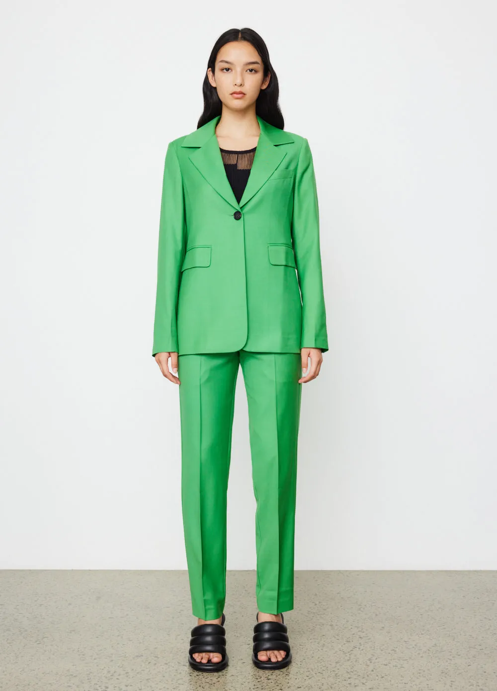 Womens Boxy Blazer